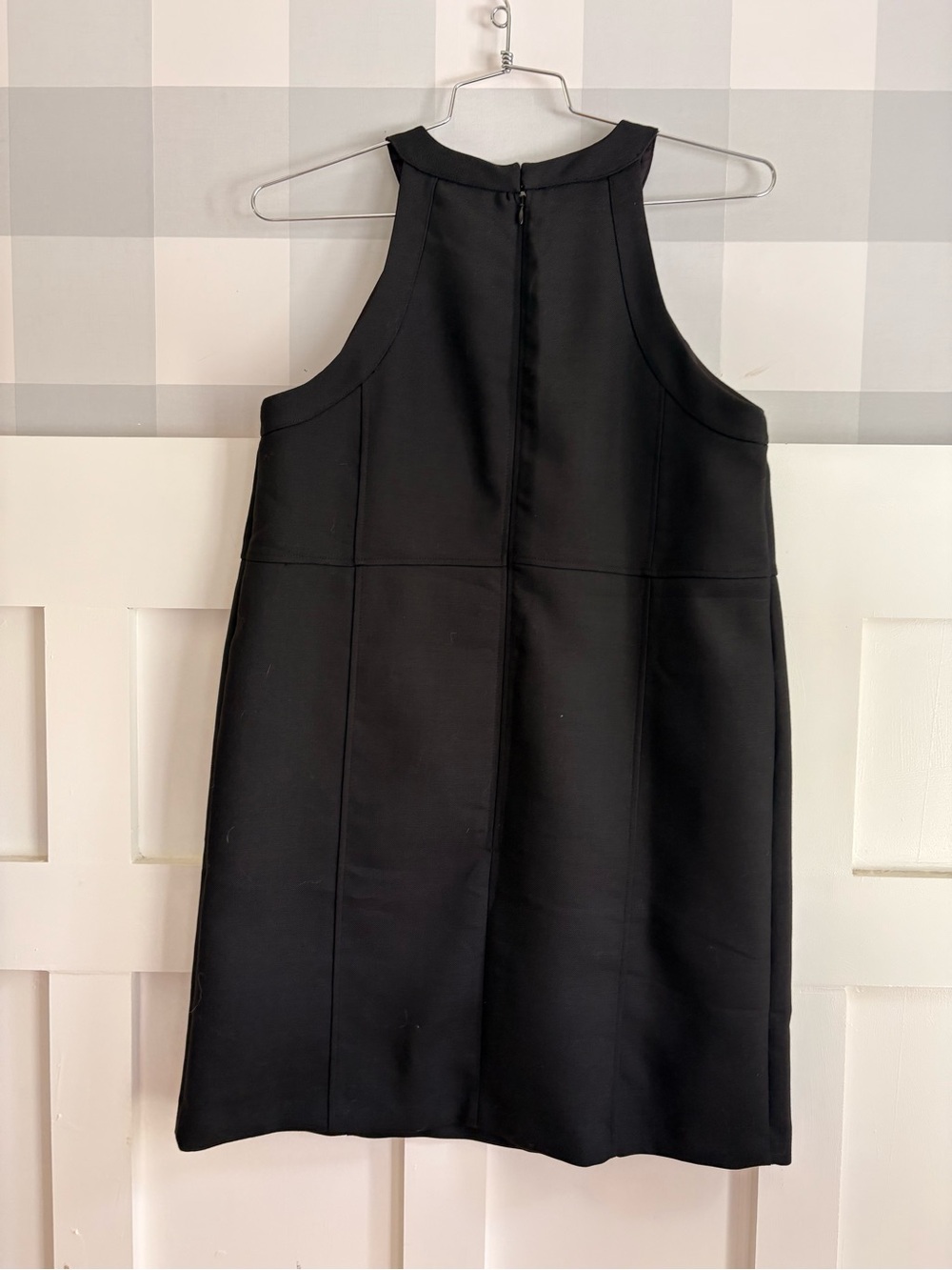Boden Black Sleeveless Midi Shift Dress 8 - Picture 3 of 9